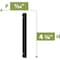 Ekena Millwork WM956 - 4 1/4"H x 7/16"D x 144"L Chair Rail Flexible Moulding CHAFWM956X144 - alternate 2